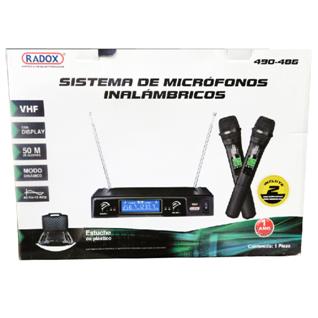 Micrófono Inalámbrico de Diadema Radox 490-357